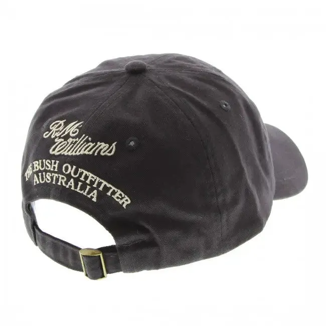 RM WILLIAMS Cap - Longhorn Steers Head Logo - Navy