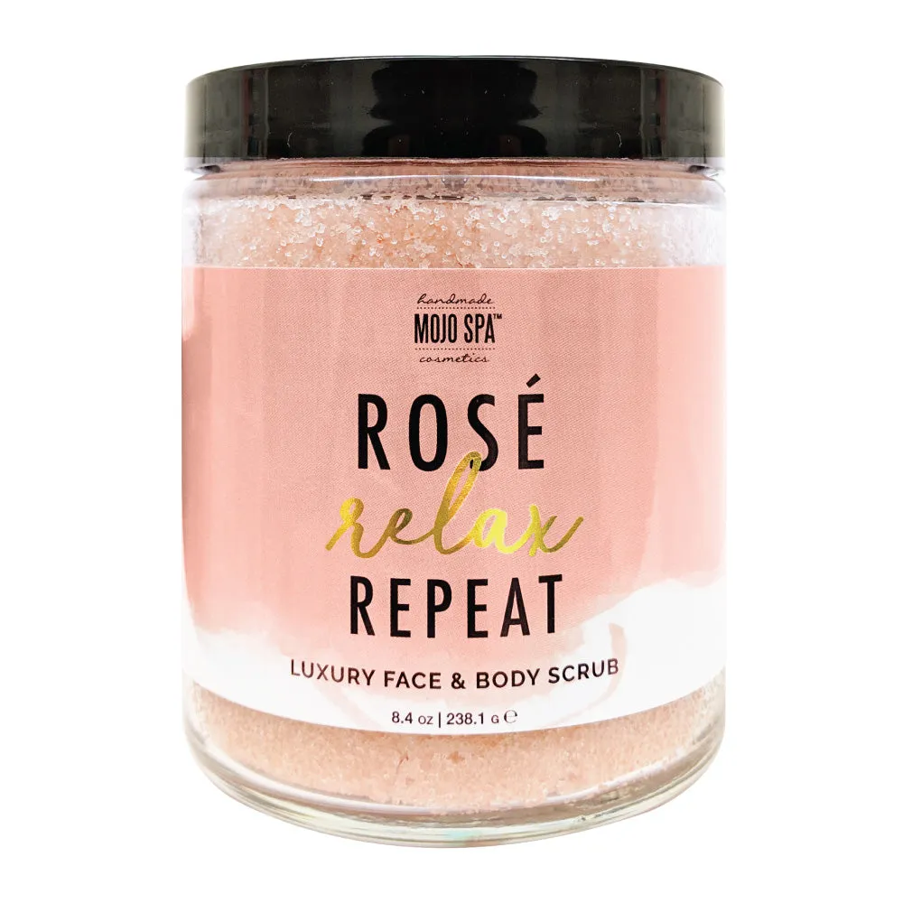 Rosé. Relax. Repeat. Luxury Face & Body Scrub