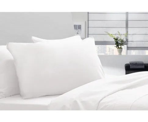 Royal Comfort Cotton 233 TC Luxury Signature Hotel Soft Hypoallergenic Pillow 50 x 90 cm White