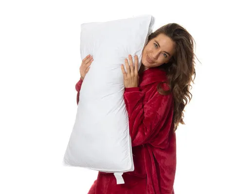 Royal Comfort Cotton Cover 233TC Microfibre Luxury Signature Hotel Pillow - 4 Pack