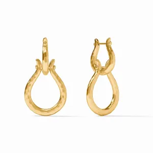 Saratoga 2-in-1  Earring - Gold