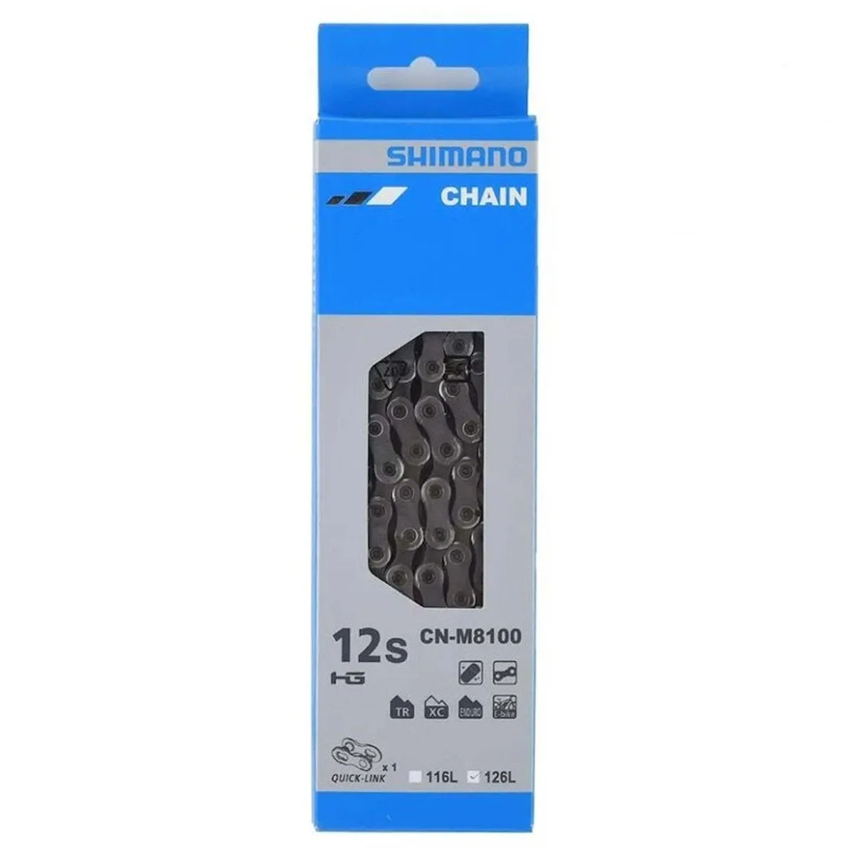 Shimano Chain M8100 12 Speed W/Quicklink