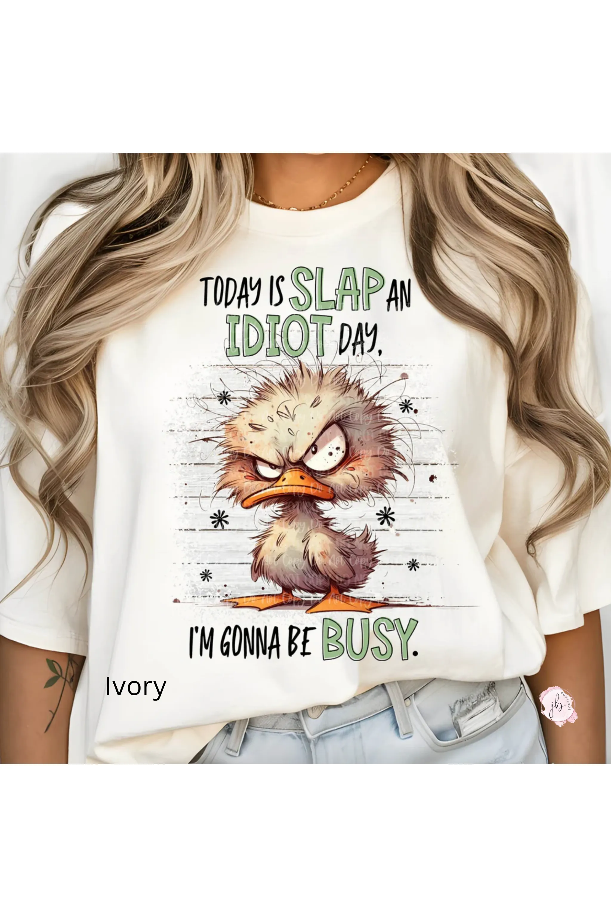 SLAP AN IDIOT DAY Comfort Colors T-Shirt