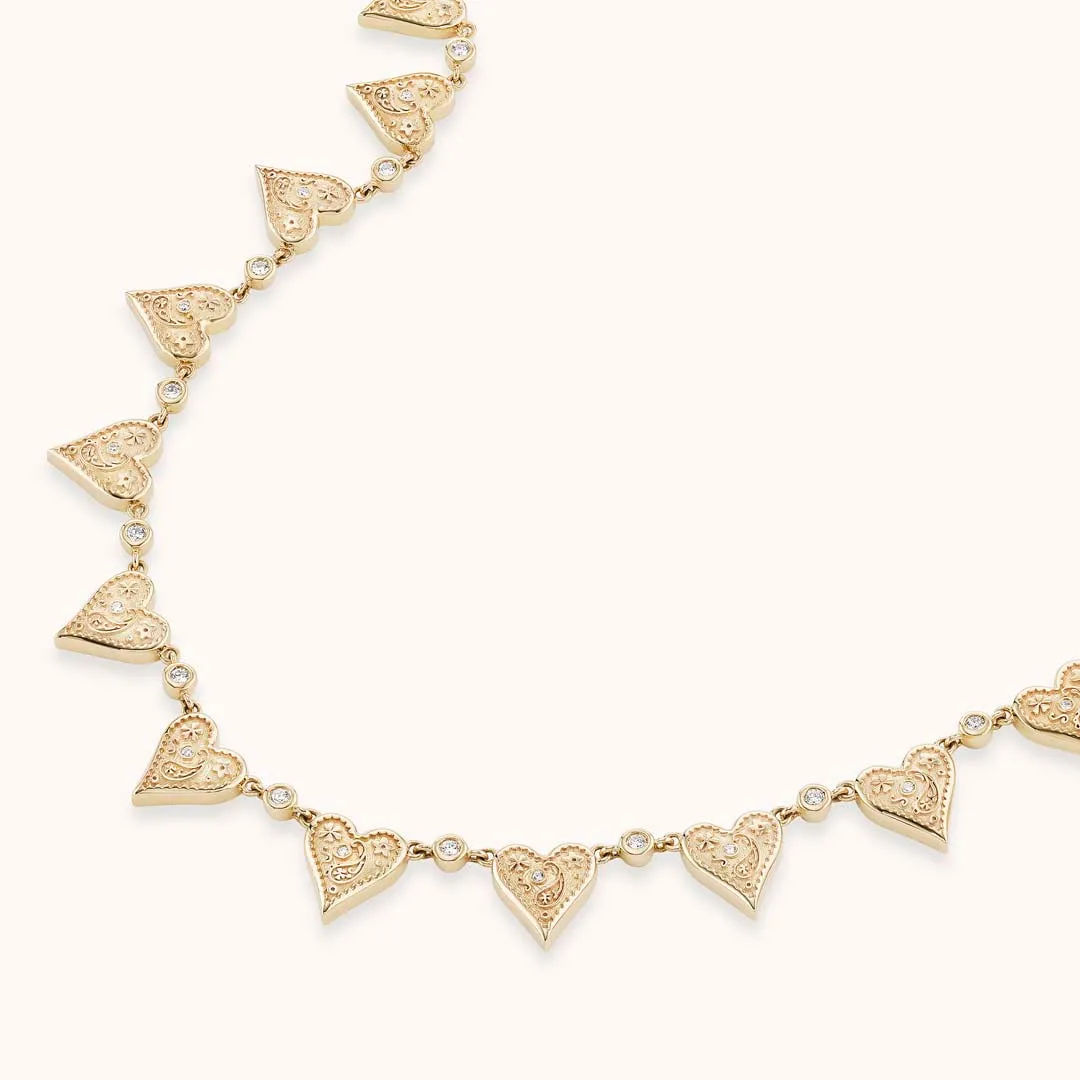 Southwestern Heart Choker