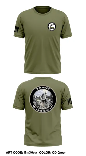 Spokane Recruiting Company Store 1 Core Men's SS Performance Tee - BmX6ew