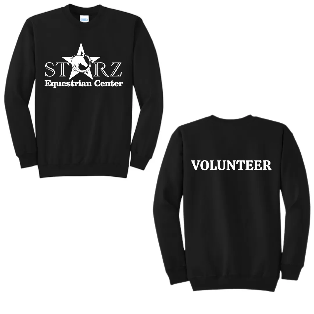 Starz Equestrian Center Black Crewneck Sweatshirt