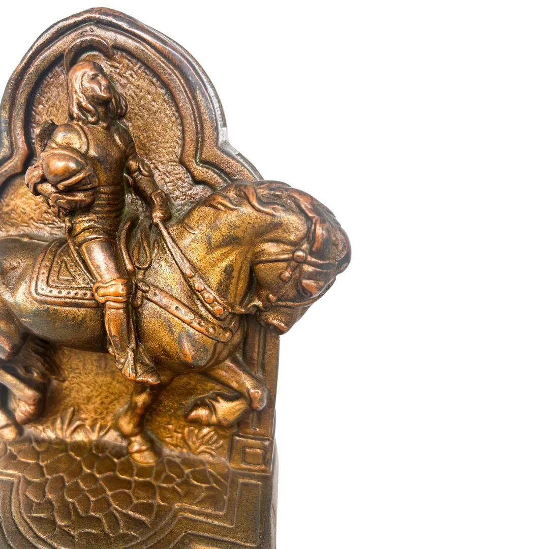 Stately Warrior Bookends