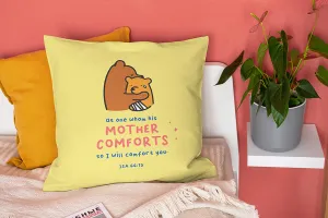 Strength & Honour - A Mother comforts {Cushion Cover}