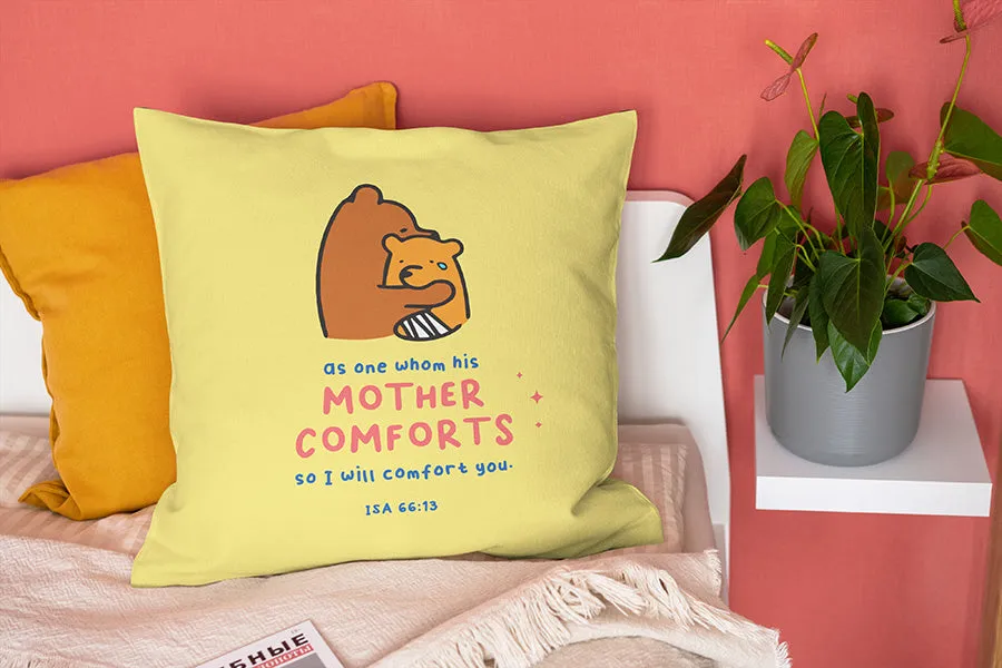 Strength & Honour - A Mother comforts {Cushion Cover}