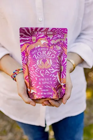 Sweet & Spicy Zorro Pecans