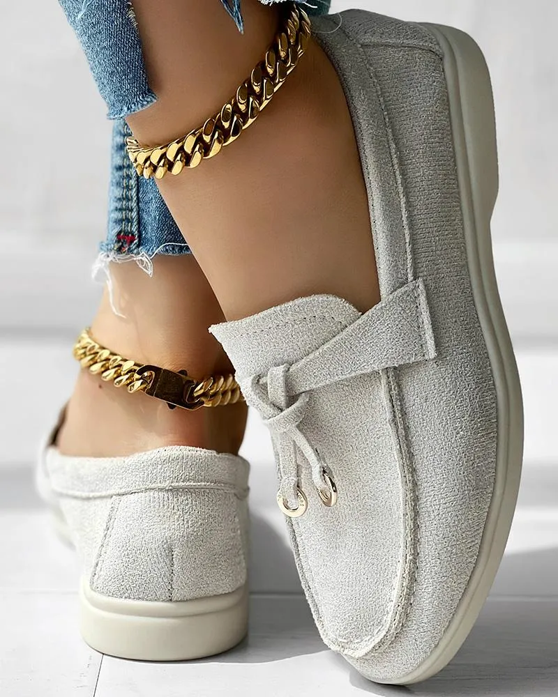 Tassel Design Slip on Casual Loafers