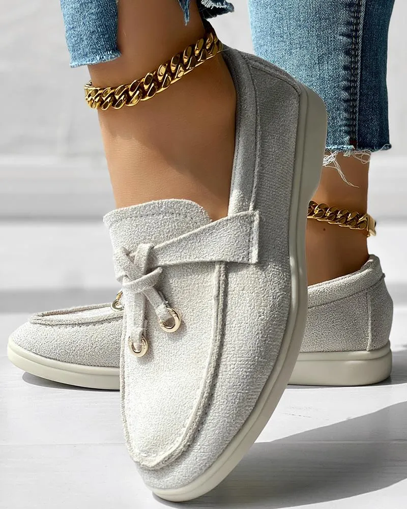 Tassel Design Slip on Casual Loafers
