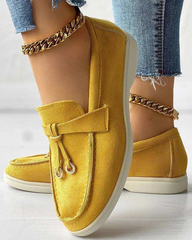 Tassel Design Slip on Casual Loafers