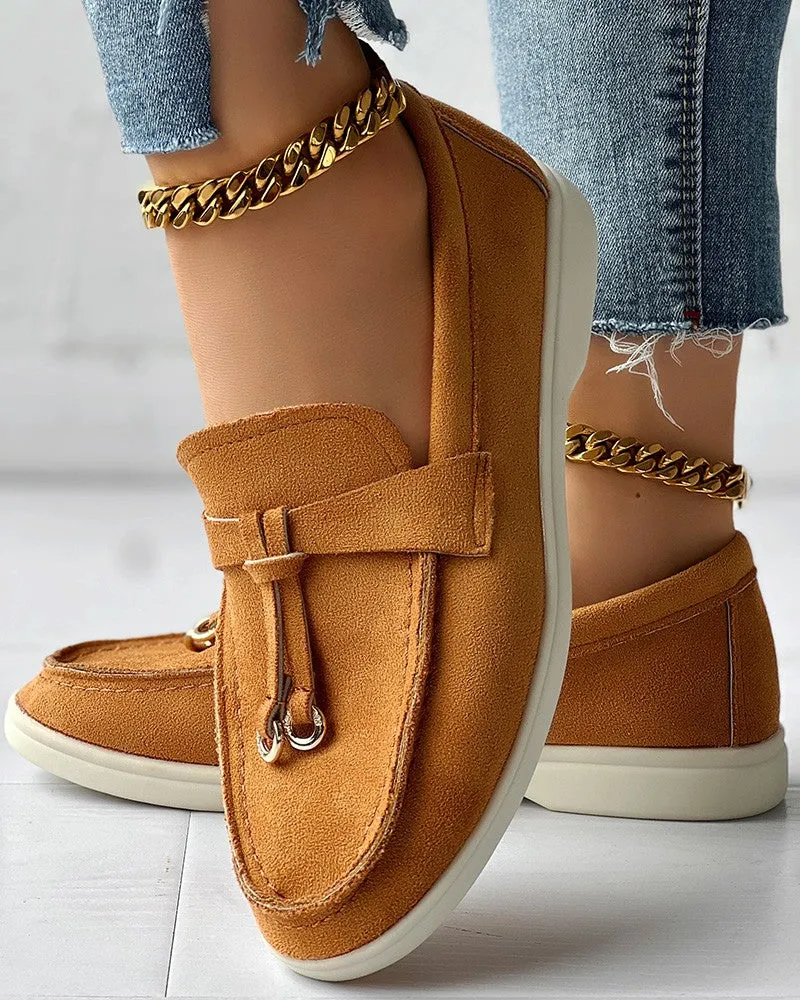 Tassel Design Slip on Casual Loafers