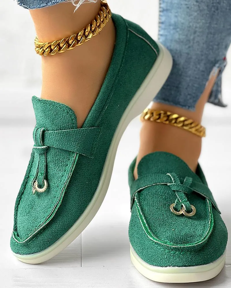 Tassel Design Slip on Casual Loafers
