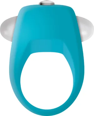 Teal Tickler Silicone Vibe C-Ring