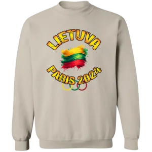 Team Lietuva 2024 Olympics - Men/Women Unisex Comfort Crewneck Pullover Sweatshirt
