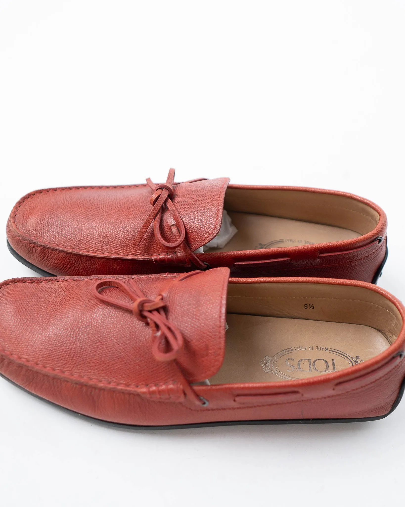Tods Gommino Slip-On Loafers - Red