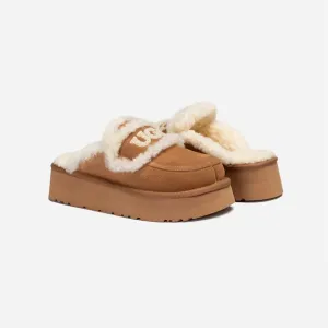 Ugg Slipper Ladies Platform Violet Chestnut 36