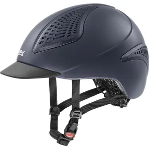 UVEX exxential II Riding Hat - blue matt
