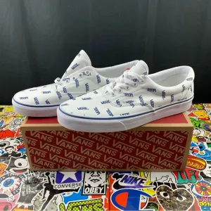 Vans Era White   Blue Logo Men's Various Sizes