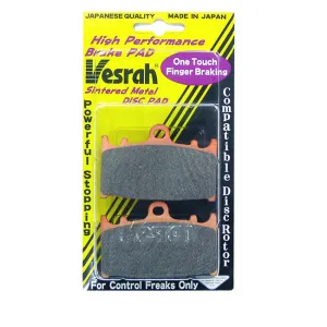 VD147JL Sintered Metal Disc Pads Vesrah. Alt: AX35140