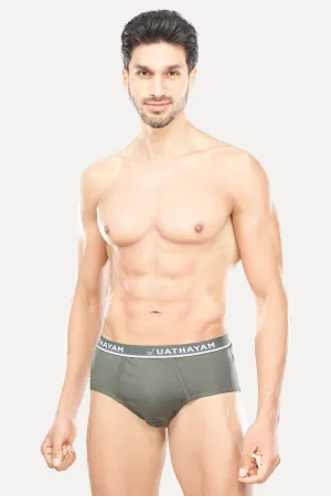 Vennto OE - Assorted Colors With Outer Elastic Briefs Combo For Men (Pack Of 5) | Uathayam