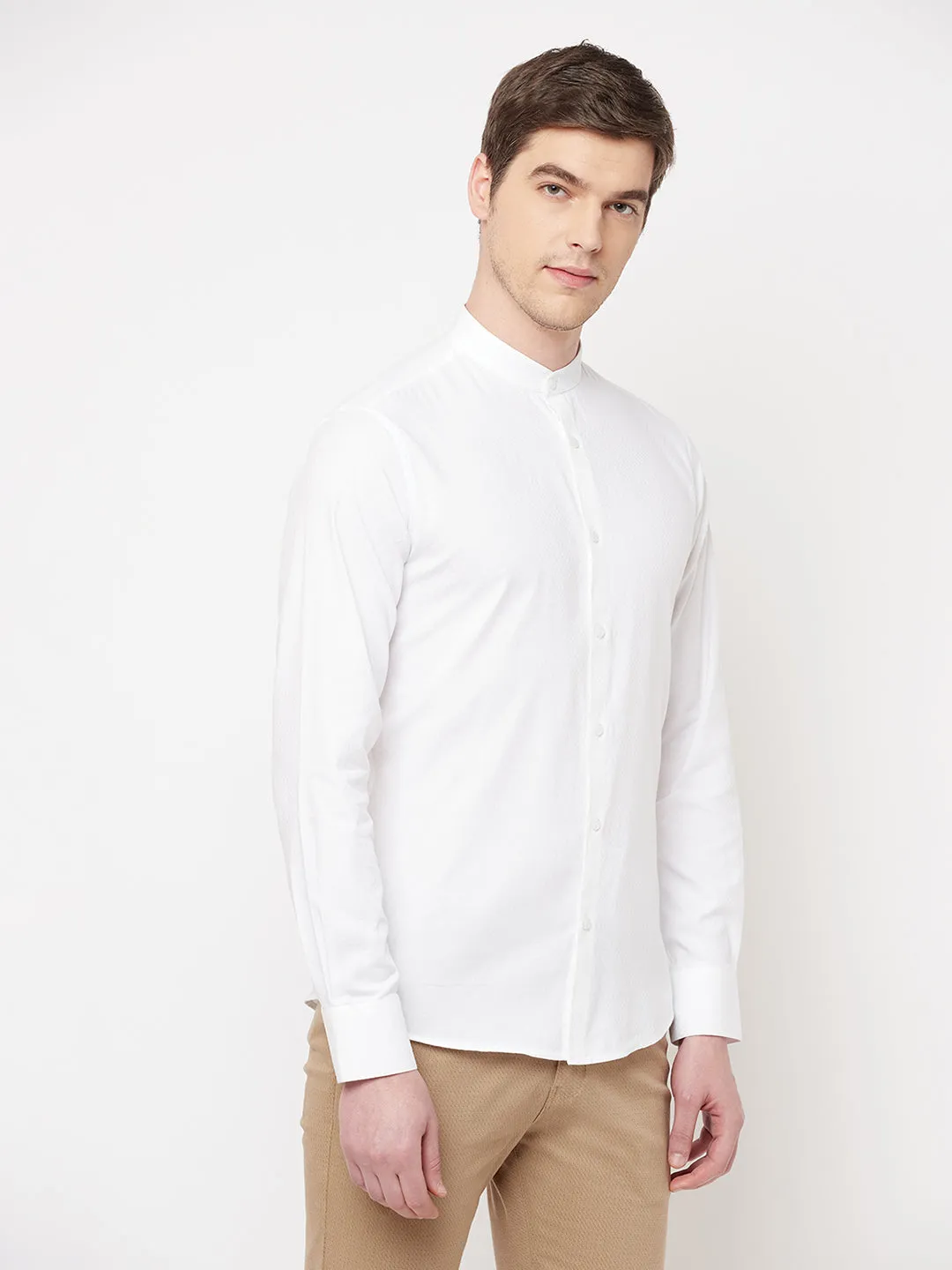 White Casual Shirt