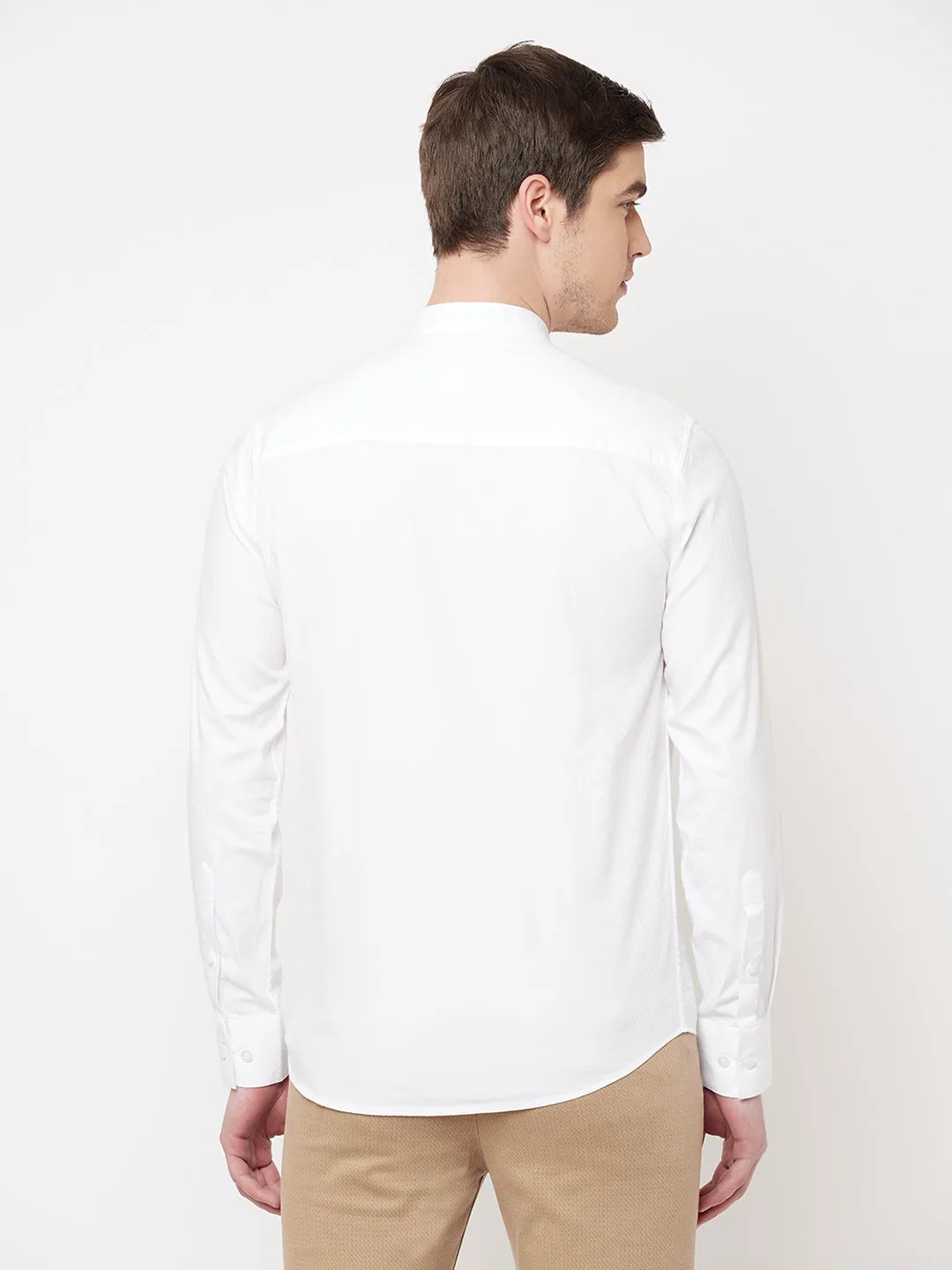 White Casual Shirt