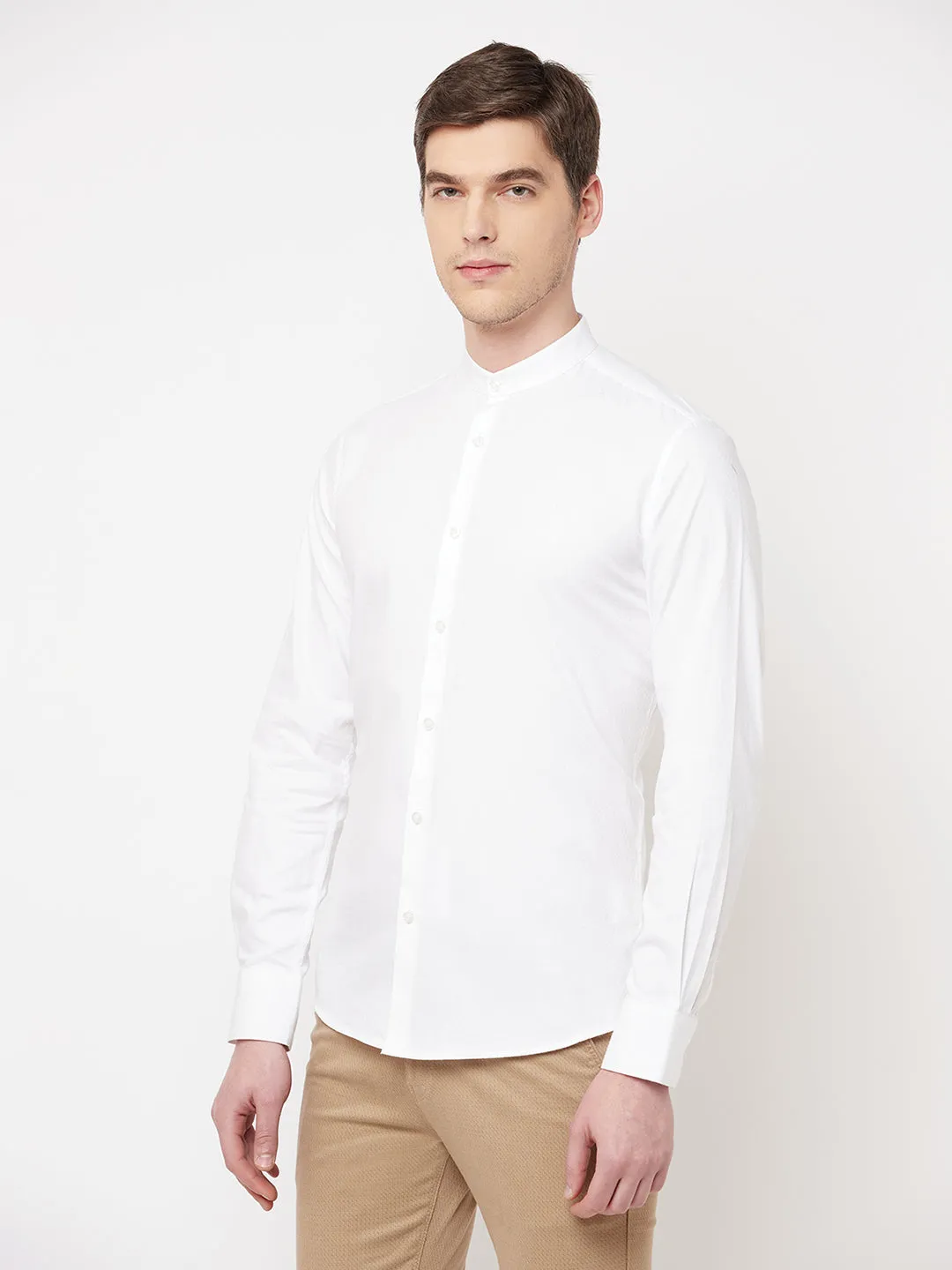 White Casual Shirt