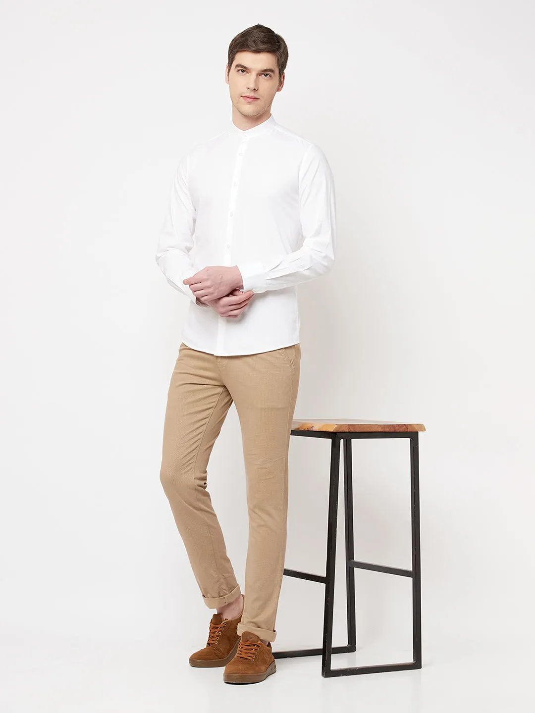 White Casual Shirt