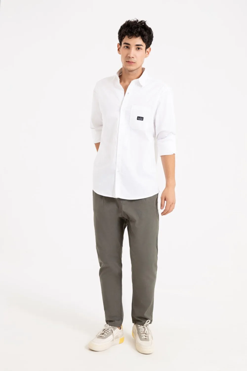 White Casual Shirt