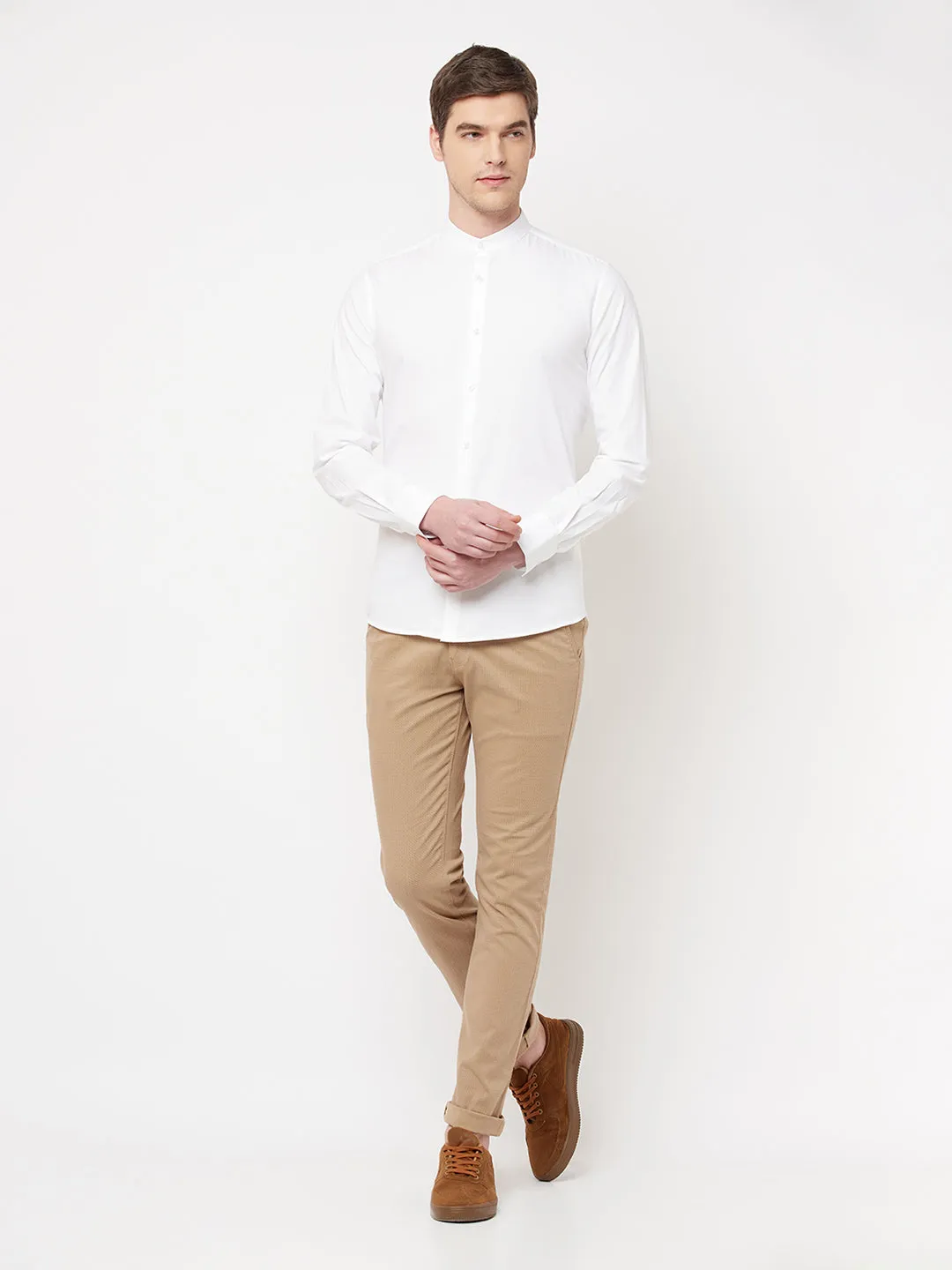 White Casual Shirt