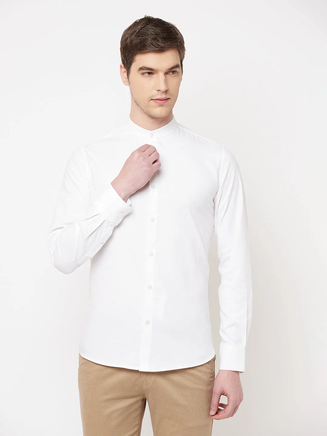 White Casual Shirt