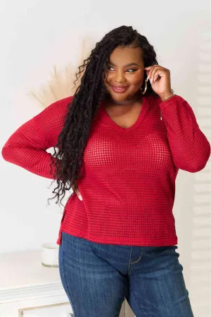 Wide Notch Relax Top