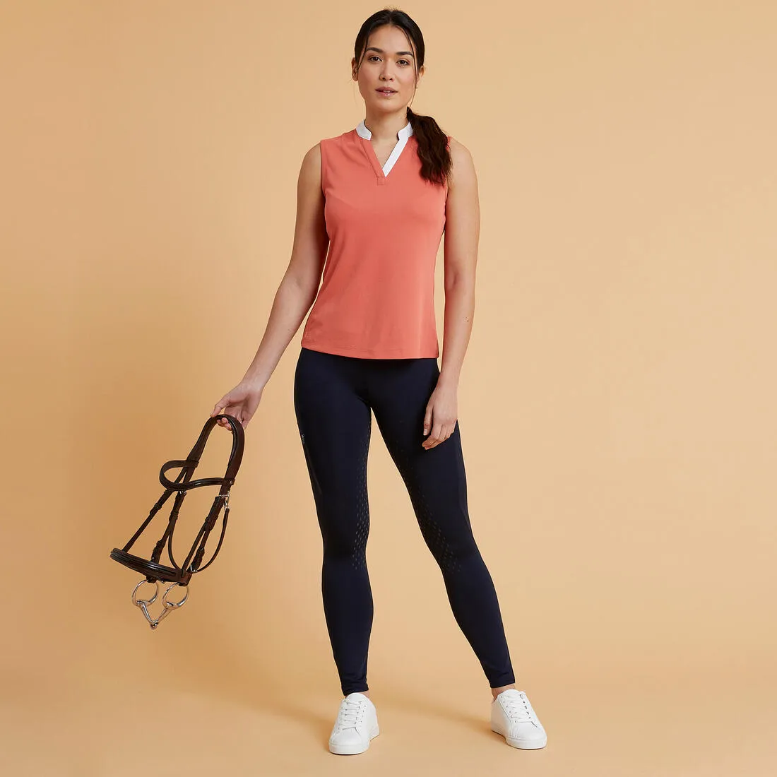 Women's Horse Riding Full Grip Leggings 500