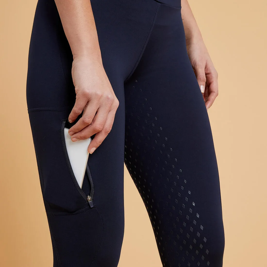 Women's Horse Riding Full Grip Leggings 500
