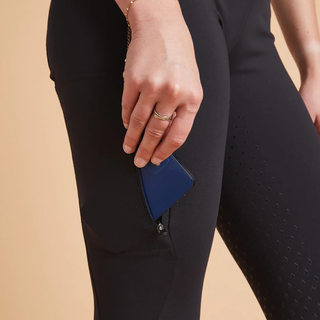 Women's Horse Riding Full Grip Leggings 500