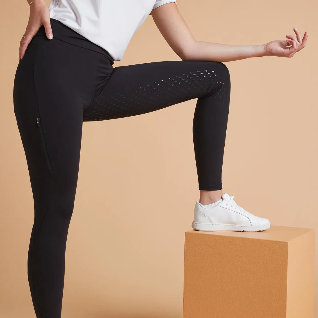 Women's Horse Riding Full Grip Leggings 500