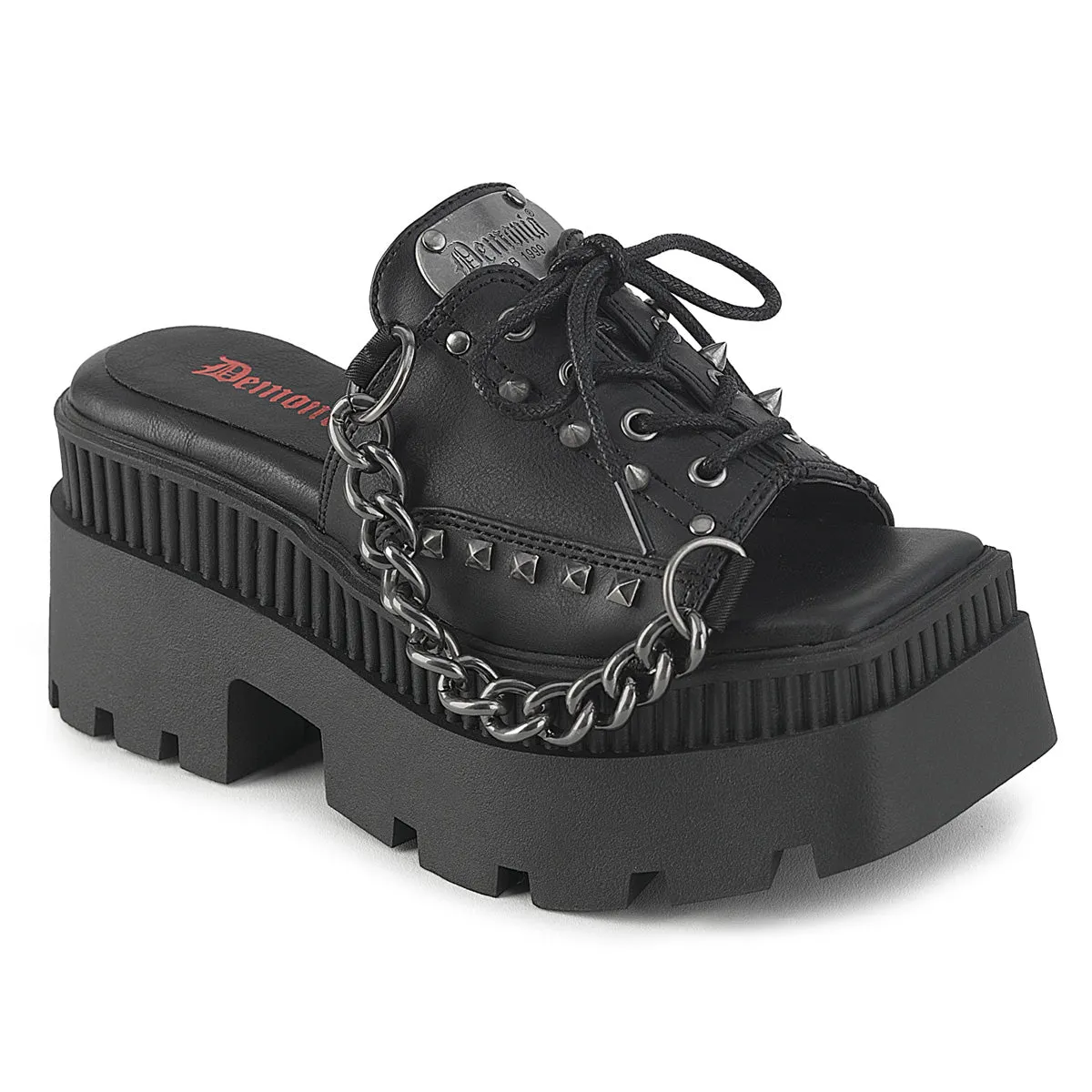WRATH-03  Black Vegan Leather
