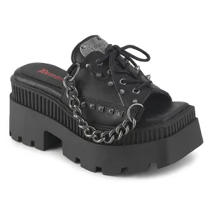 WRATH-03  Black Vegan Leather
