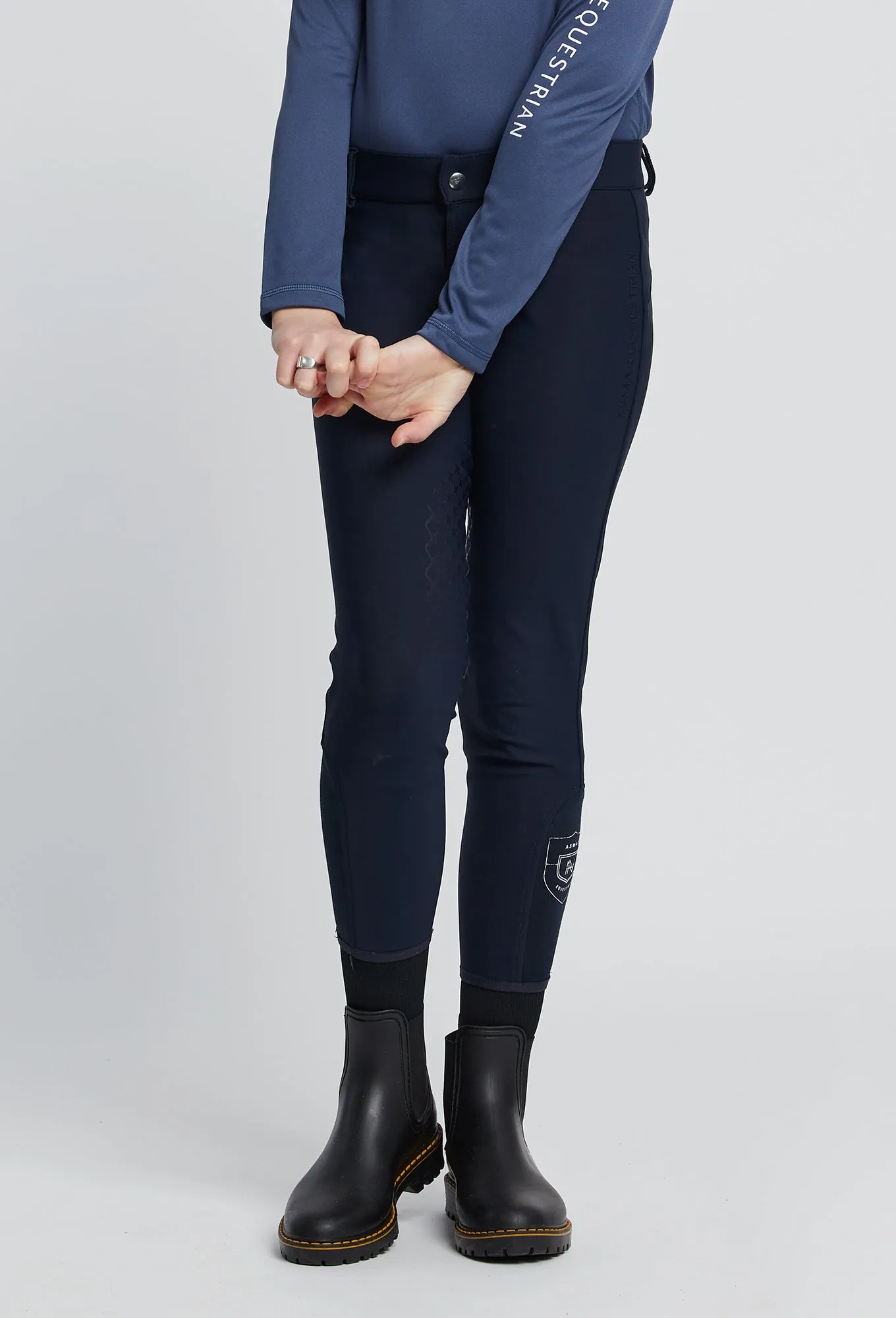 Youth Silicon Grip Knee Patch Breeches