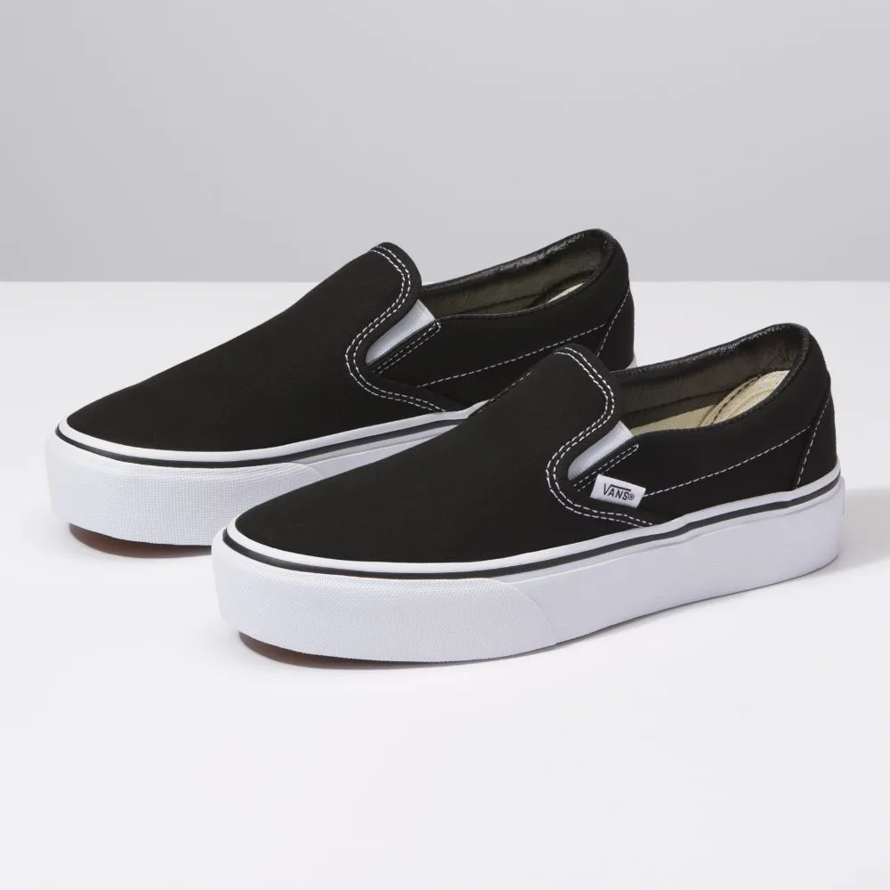 Zapatillas Classic Slip-On Platform Black
